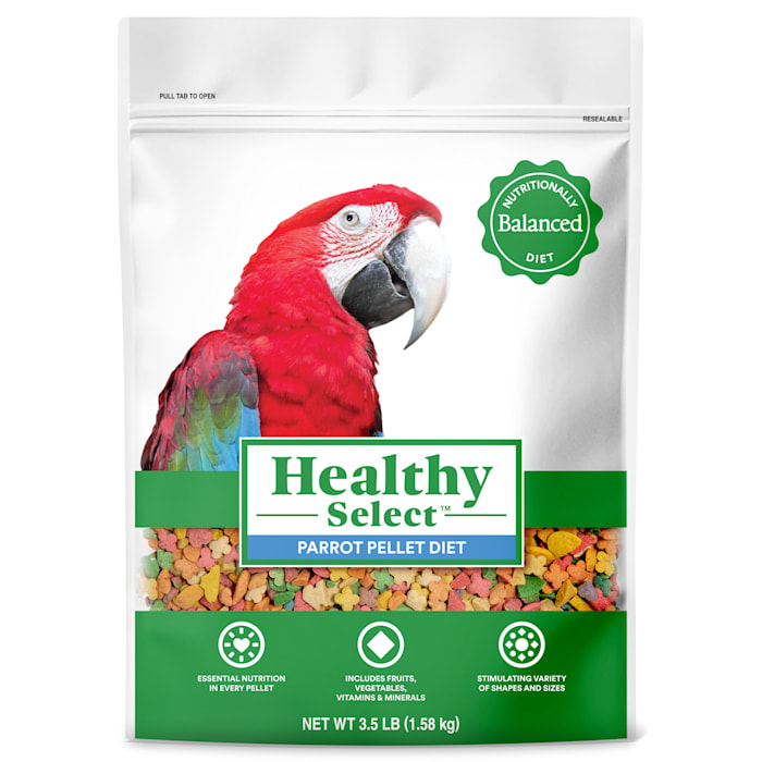 Healthy Select Parrot Pellet Diet, 3.5 lbs.