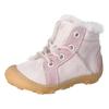 Winterstiefel PEPINO BY RICOSTA "Elia WMS: weit", Kinder, Gr. 24, rosa, Leder, casual, Schuhe, Lauflernschuh mit Warmfutter, Größenschablone zum Download