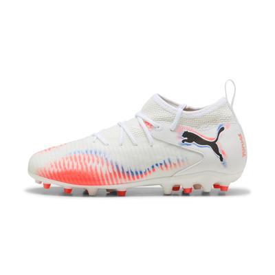 Fußballschuh PUMA "FUTURE 8 MATCH MG JR", Gr. 35, puma weiß, puma schwarz, glowing rot, Synthetik, sportlich, Schuhe, für Kunstrasenplätze Image