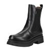 Stiefelette NERO GIARDINI "Nero Giardini Stiefelette Leder/Textil", Damen, Gr. 35, schwarz, Leder, Textil, casual, Schuhe