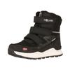 Winterstiefel TROLLKIDS "KIDS RAULAND WINTER BOOTS", Damen, Gr. 28, schwarz, Textil, Synthetik, sportlich, Schuhe, wasserdicht, Klettverschluss, reflektierende Details