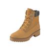Schnürboots TIMBERLAND "CARNABY COOL MID LACE UP BOOT", Gr. 38, beige (wheat), Leder, sportlich, Schuhe, Winterstiefel, Schnürstiefel, Winterschuhe