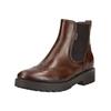 Stiefelette NERO GIARDINI "Nero Giardini Stiefelette Leder/Textil", Damen, Gr. 37, braun (dunkelbraun), Leder, Textil, casual, Schuhe