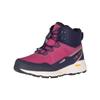 Outdoorschuh TROLLKIDS "KIDS SKARVAN HIKER MID XT", Gr. 29, schwarz pink, deep violet, Mesh, Synthetik, sportlich, Schuhe, wasserdicht, Vibram Sohle, Schnellverschluss, reflektierende Details