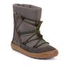 Barfußschuh FRODDO "BAREFOOT TEX TRACK", Kinder, Gr. 28, grau, Veloursleder, Textil, sportlich, Schuhe, Snowboots, Winterstiefel mit TEX-Membrane