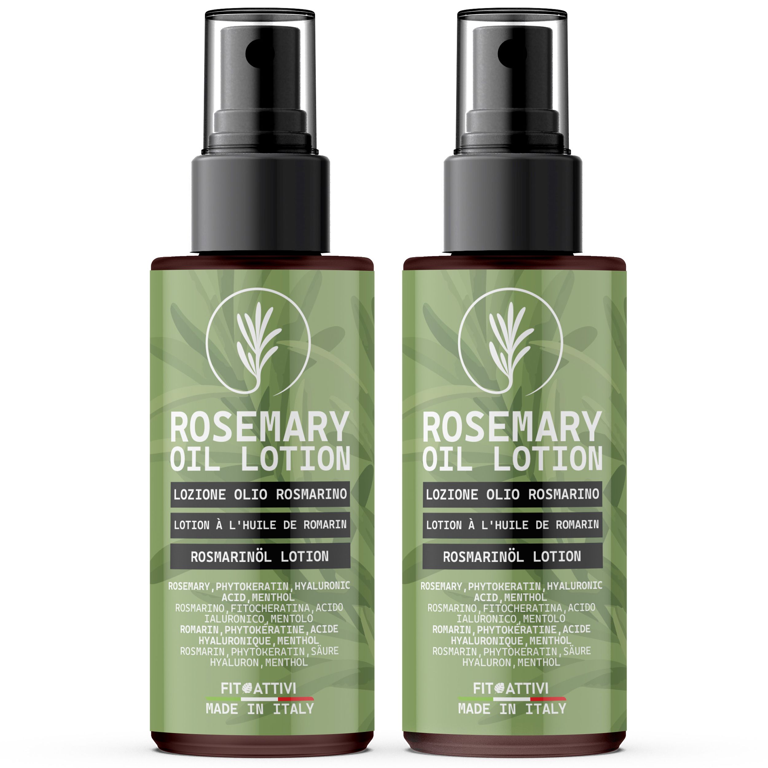 Lozione Olio Rosmarino 2x100ml 2x100 ml