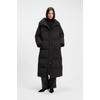 Steppmantel BOSS ORANGE "Pyrani Premium Damenmode", Damen, Gr. 44, schwarz (schwarz 001), Web, Obermaterial: 100% Polyester, unifarben, casual, regular fit ca. Mitte Wade, hoch geschlossener Ausschnitt, Langarm Rippbündchen, Mäntel, mit Stehkragen,...