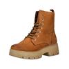 Schnürstiefelette IMAC "Imac Stiefelette Nubukleder", Damen, Gr. 38, braun (hellbraun), Nubukleder, casual, Schuhe