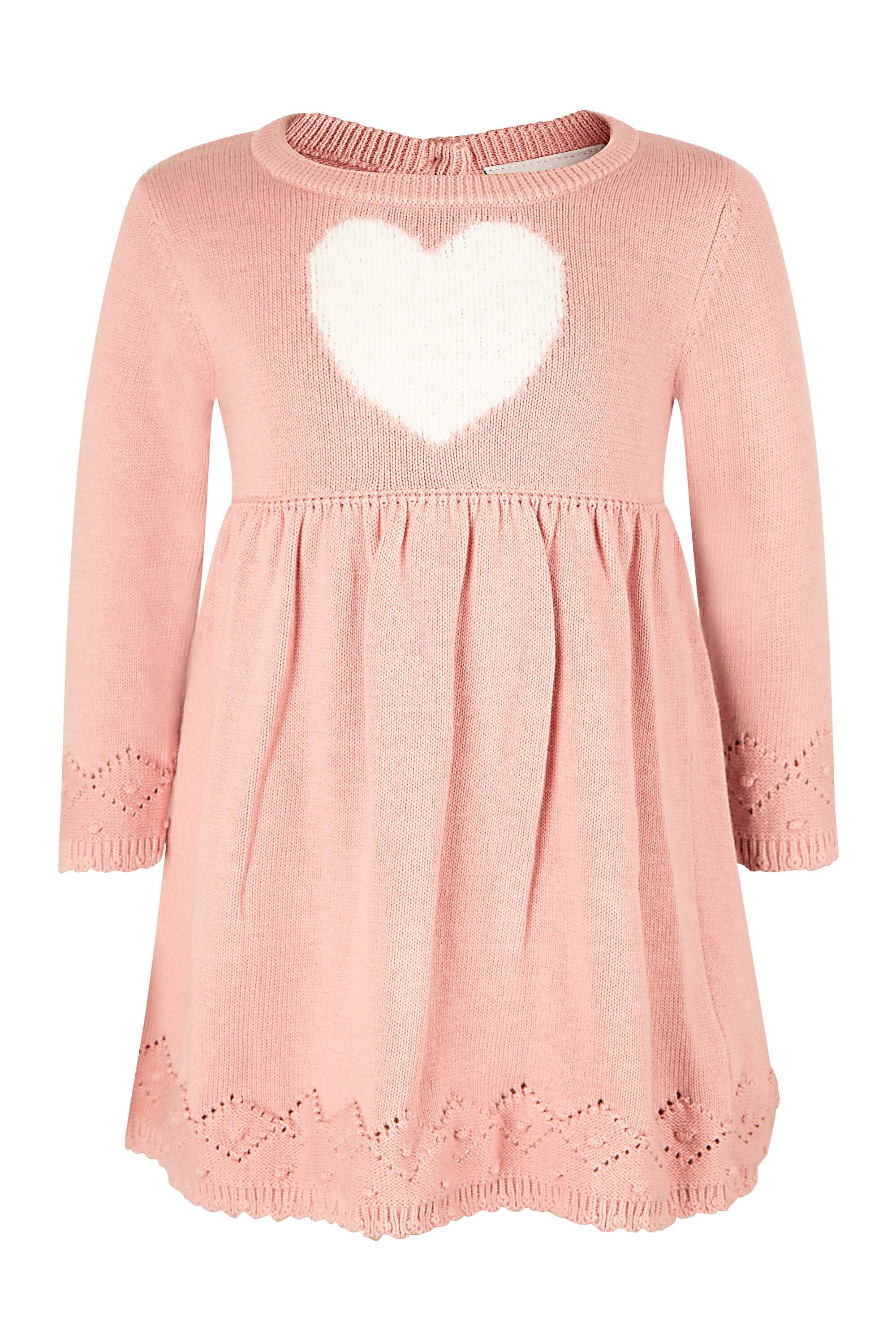 Sommerkleid HAPPY GIRLS "dress", Mädchen, Gr. 104, EURO-Größen, rosa (dusty rose), Stoff, 100% Baumwolle, normal, Kleider Image