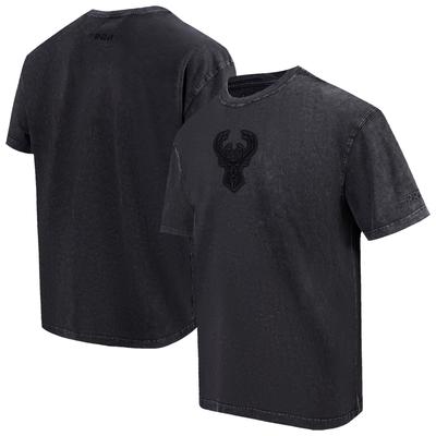 Milwaukee Bucks Pro Standard Washed T-Shirt mit überschnittenen Schultern – Herren Image