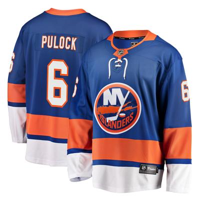New York Islanders Fanatics Branded Home Breakaway Jersey - Royal - Ryan Pulock - Mens Image
