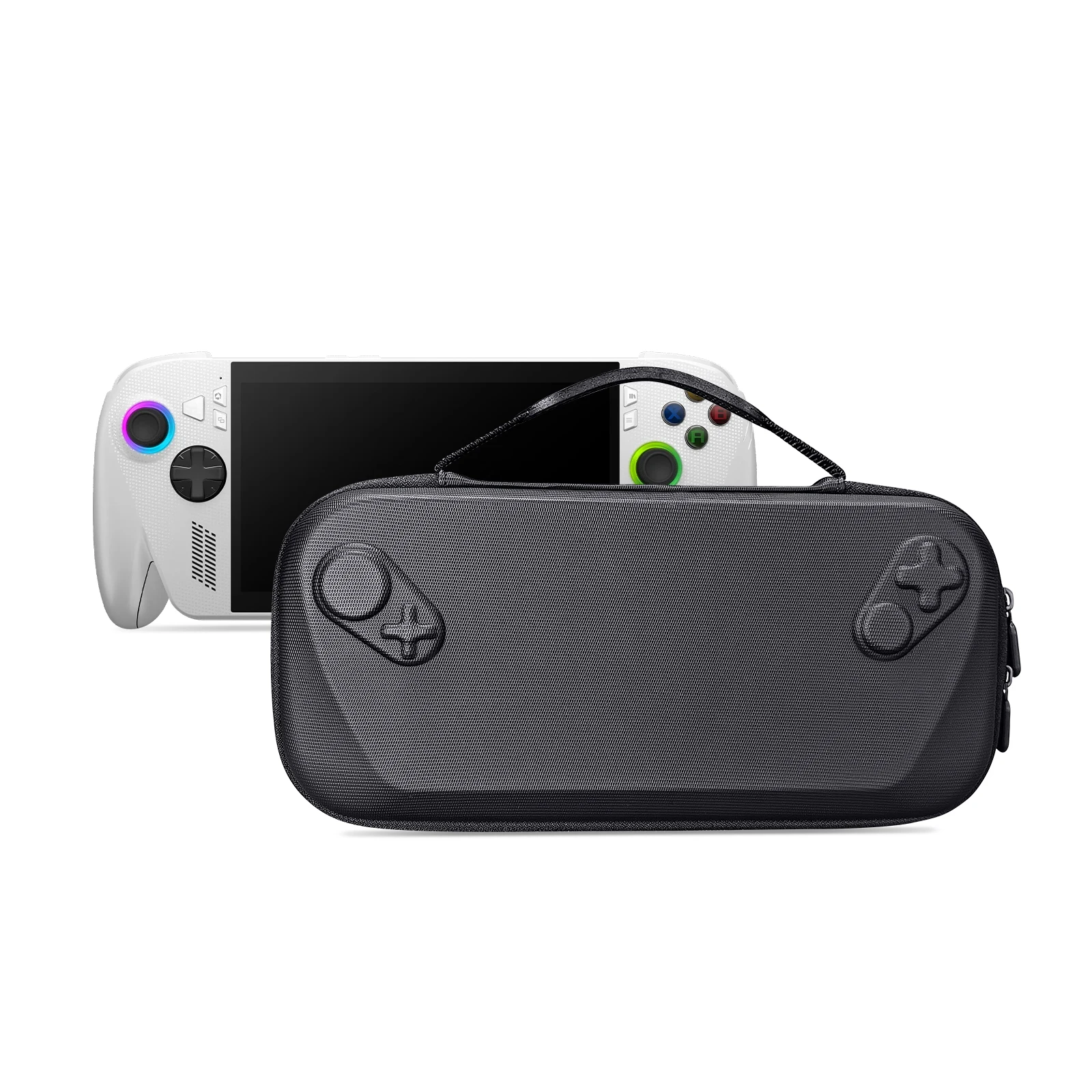 Schlanke Schutztasche X152 für Rog Alloy/Rog Ally X, PU-Hartschale, Anti-Drop und wasserdicht, integrierte Gaming-Ladekabel-Aufbewahrung Image