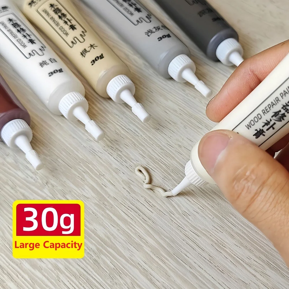 1PCS Holz Reparatur Paste für Möbel Holz Füllstoff Boden Kratzer Farbe Holz Tür 30g Reparatur Reparatur Paste für schränke Schreibtisch