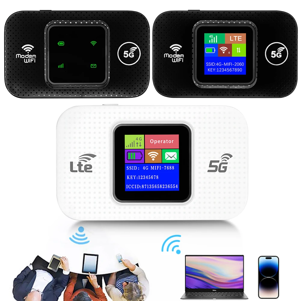 4G LTE Wireless WiFi Router Portable WiFi Device with SIM Card Slot Smart WiFi Router Qualcomm MSM8916 Chip Car Mobile Broadband