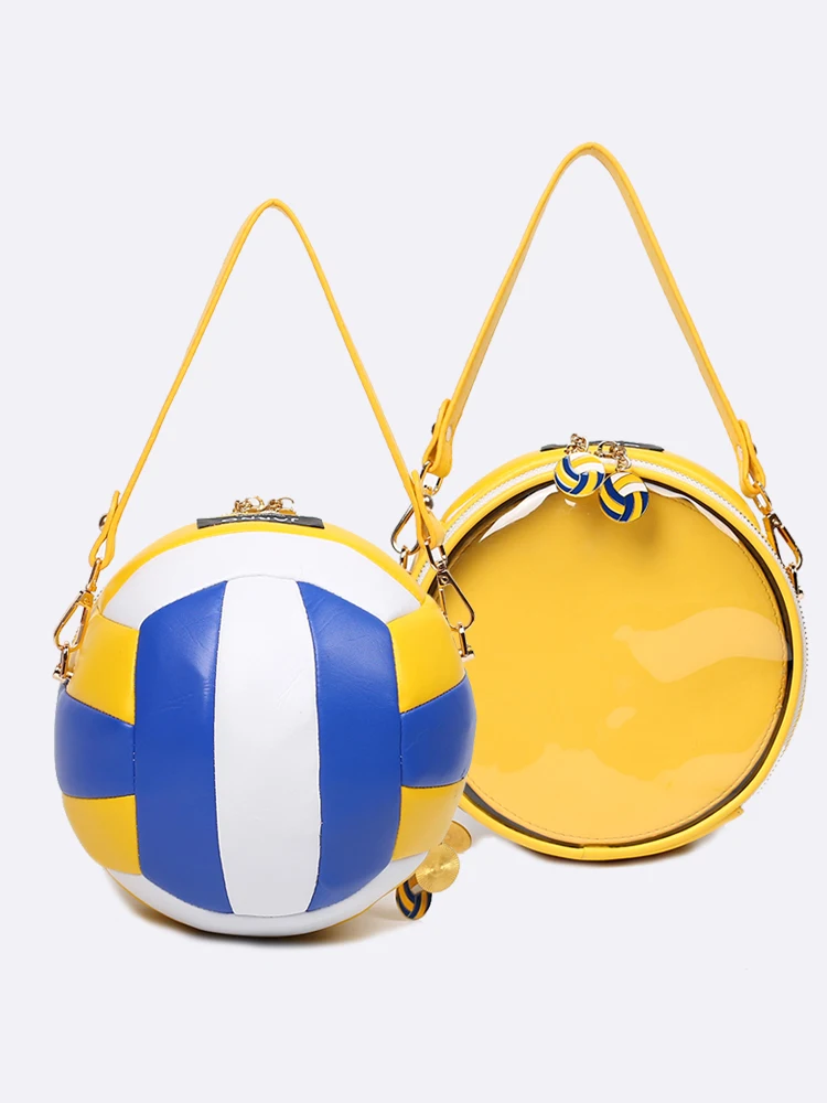 Original and creative, unique and small-batch "pain bag" ，volleyball enthusiasts ， small appetite.， crossbody ，hand-held bag.