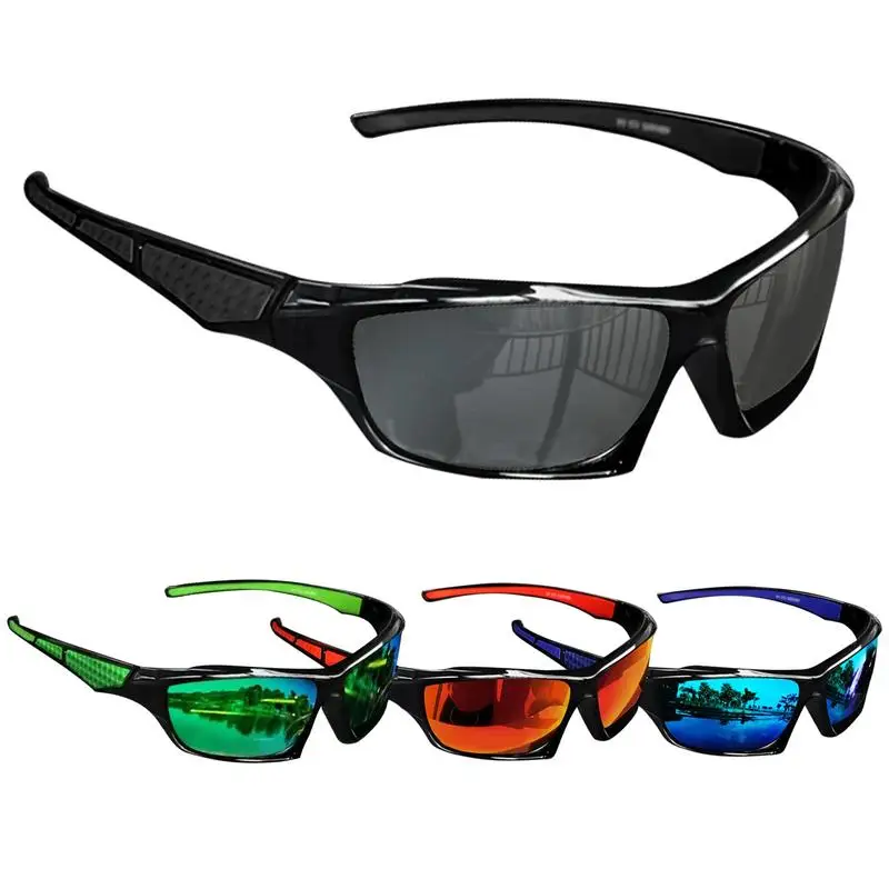 Polarisierte Sonnenbrille für Herren, leichte Sonnenbrille, polarisierte Sonnenbrille, bequeme modische Sonnenbrille, Outdoor-Sportbrille Image
