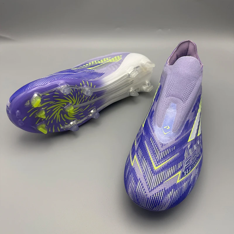 New Men Soccer Shoes Adult Futsal Sport Indoor Football Boots Cleats Non-Slip Boys Grass Ultralight Turf Comfortable Match