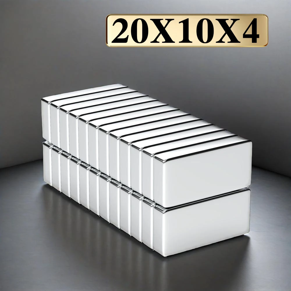 20x10x4mm Block Kühlschrankmagnete imanes para manualidades für Kühlschrank, Büro, Heimwerker Image