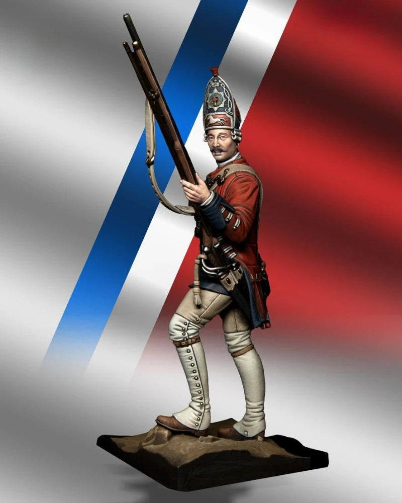 1/24 Bilancia 75 millimetri Pressofuso Figura In Resina Modello Kit Antico Guardia Granata Hobby Giocattoli In Miniatura Smontato Non Verniciato FAI DA TE Diorama