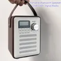 Retro DAB/DAB + Radio digitale Ricevitore altoparlante Bluetooth portatile Supporto radio FM USB AUX TF Card Stazione lettore MP3 Preimitazione
