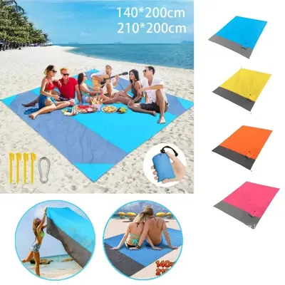 Waterproof & Durable Picnic Blanket Set - Foldable Outdoor Beach Mat & Camping Rug Amagi