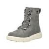 Schnürstiefelette SOREL "Sorel Stiefelette Veloursleder", Gr. 38, grau, Veloursleder, casual, Schuhe