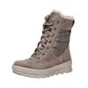 Schnürstiefel LEGERO "Legero Stiefel Veloursleder/Textil", Damen, Gr. 40, rosa (altrosa), Veloursleder, Textil, casual, Schuhe