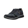 Schnürschuh IMAC "Imac Halbschuhe Nubukleder", Herren, Gr. 44, blau (dunkelblau), Nubukleder, casual, Schuhe