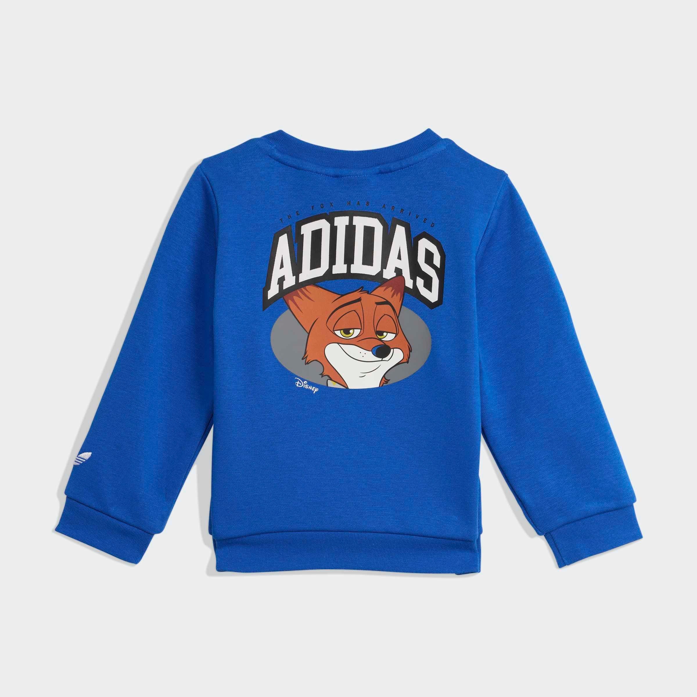 Trainingsanzug ADIDAS ORIGINALS "CREW SET", Kinder, Gr. 86, blau, Obermaterial: 70% Baumwolle, 30% Polyester, Sportanzüge Image