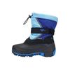 Winterboots KANGAROOS "KANGA-BEAN V", Damen, Gr. 39, navy, blau sky, Synthetik, Textil, sportlich, Schuhe, Snowboots, Winterboots, Winterschuhe, herausnehmbarer Innenschuh