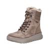 Schnürstiefelette LEGERO "Legero Stiefelette Nubukleder", Damen, Gr. 42, rosa, Nubukleder, casual, Schuhe