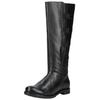 Stiefel ARA "Ara Stiefel Glattleder", Damen, Gr. 38,5, schwarz, Glattleder, casual, Schuhe