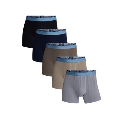 CR7 Cristiano Ronaldo Herren Trunk Cotton Stretch & Travel Bag 5-Pack Unterhose, Unterwäsche, Boxer Image