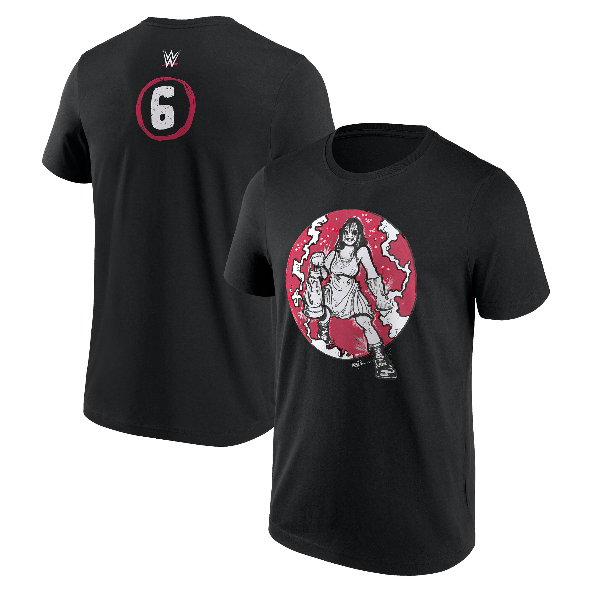 WWE Wyatt Sicks Nikki Cross Lumis Collection T-Shirt - Schwarz - Herren Image