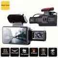 S8 1080p Registrazione automatica all'avvio Automobile DVR 90 Gradi Angolo ampio CMOS 3 pollice IPS Dash Cam con Registrazione in loop / Registrazione a ciclo continuo / Registrazione veloce 4 LED a