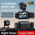 1080p Full HD / Registrazione automatica all'avvio Automobile DVR 110 gradi Angolo ampio CMOS 2 pollice IPS Dash Cam con Registrazione in loop / Video foto 4 LED a infrarossi Registratore per auto