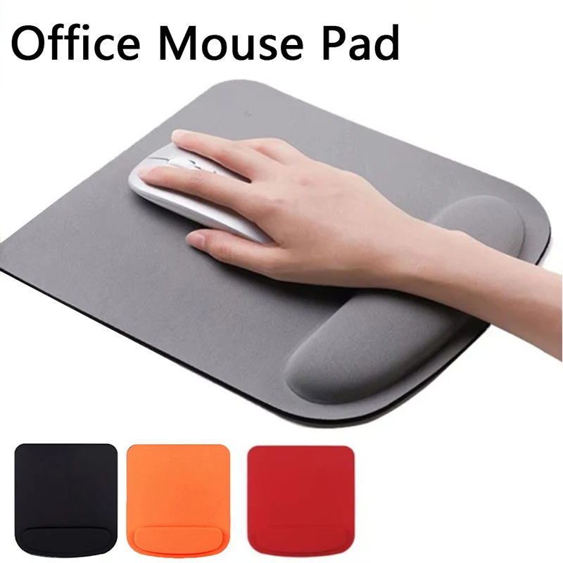 Color EVA Wrist Mouse Pad Wrist Support Slow Rebound Memory Foam Office Learning Mouse Pad For Keyboard Mouse PC Laptop Desk Pad