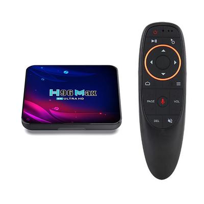 H96 MAX RK3318 Smart TV Box Android 11 4G 64GB 32G 4K Youtube Wifi BT Media player H96MAX TVBOX Android10 Set top box 2GB16GB