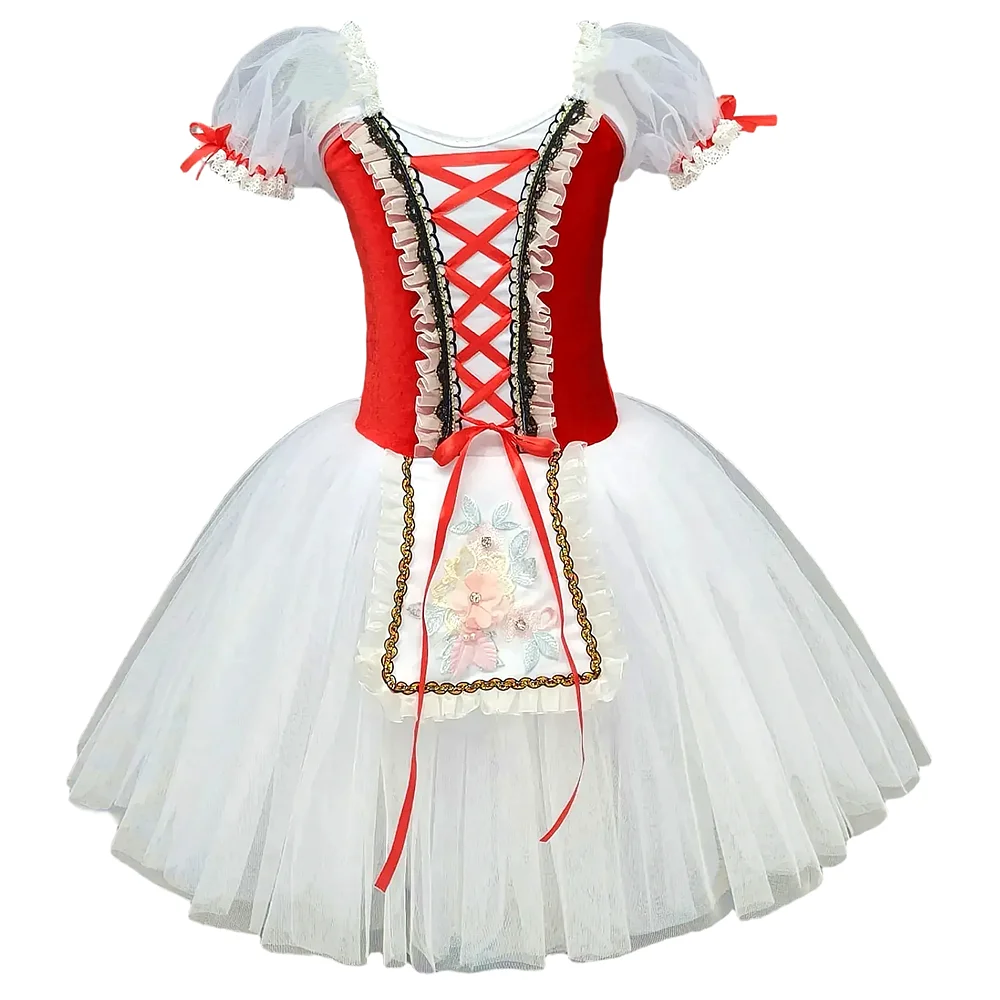 Kinder-Ballettrock, Mädchen-Tanzkleid, Ballett-Tänzerin-Kostüme, Campus-Tanz-Programme, Bühnen-Kollektiv-Performance-Kostüme Image