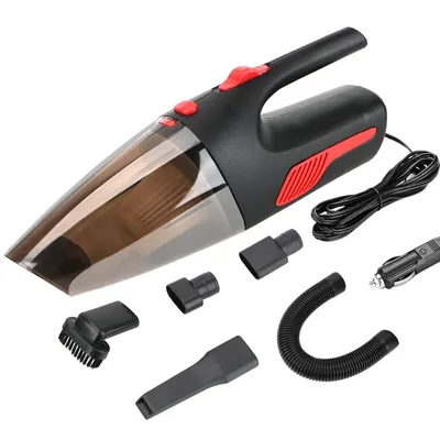Handheld Car Vacuum Car Cleaning Tool for Car Home Super Suction Wet/Dry Dual-Use 120W 12V 5000PA Cordless/Car Plug Cleaner