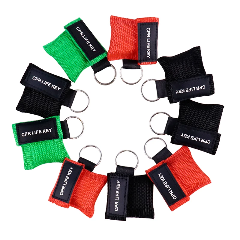 5/10/20/30 stücke CPR Beatmungsmaske Outdoor Notfall Einweg Reise CPR Taschenmaske CPR Atemfolie Erste Hilfe Atemmaske Image