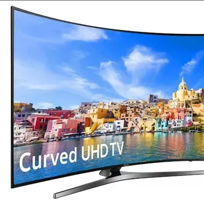 75-Zoll-Smart-TV 4K Ultra HD LED gebogener WLAN-Inteligentes-Fernseher mit großem Bildschirm