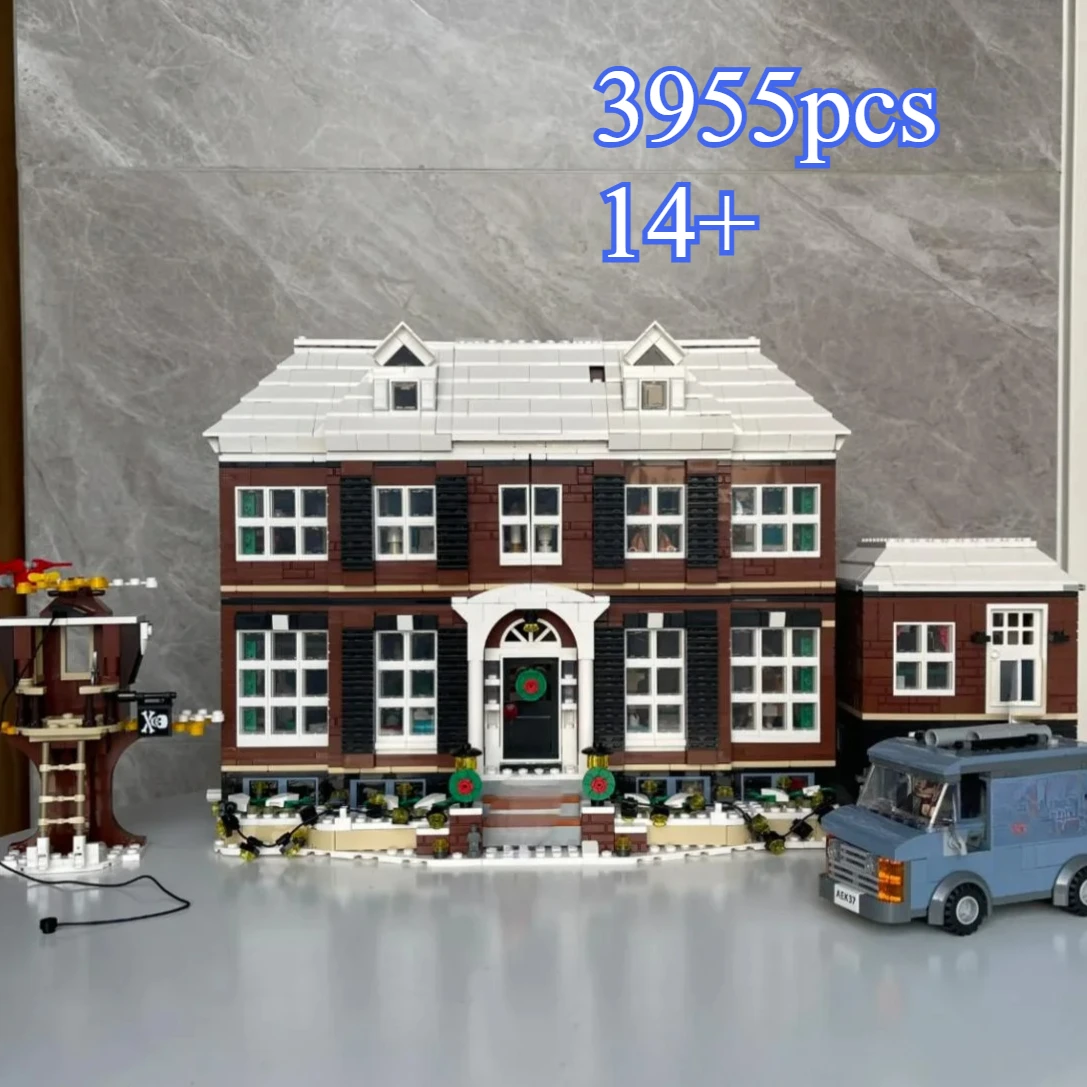 2025 neue Ideen 3955 stücke Moc 21330 Allein Zu Hause Haus Set Modell Bausteine Ziegel Pädagogisches Spielzeug Für Junge Kinder Weihnachten geschenke Image