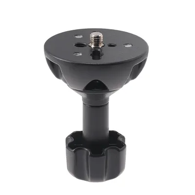 75mm 3/8'' Half Ball Flat to Bowl Adapter Riser Cradle Converter for Video Tripod Fluid Head Tripod DSLR Rig Camera Len Monopods