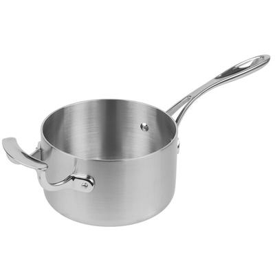 Vollrath 49414 Miramar® Display Cookware 2 Qt. Tri-Ply Stainless Steel Sauce Pan