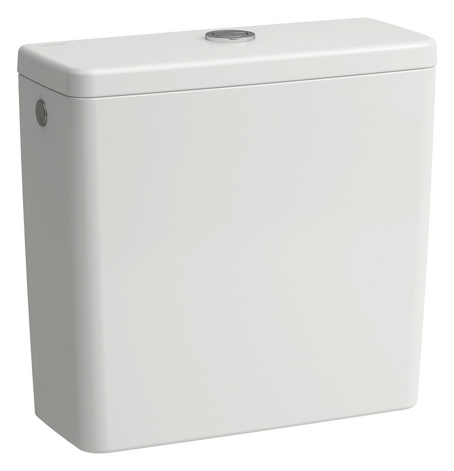 LAUFEN Spülkasten LUA 160x390x370 Wasseranschluss seitlich li o. re. weiß, H8280820007601 H8280820007601 Image