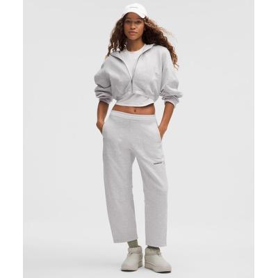 Loungeful Barrel-Leg High-Rise Cropped Pant
