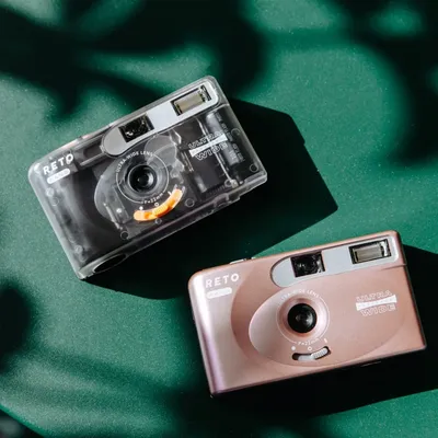 Original RETO PANO Film Camera 35mm Film Full Width Frame Reusable Daylight Film Camera - 22mm Wide Lens 135 Film Camera