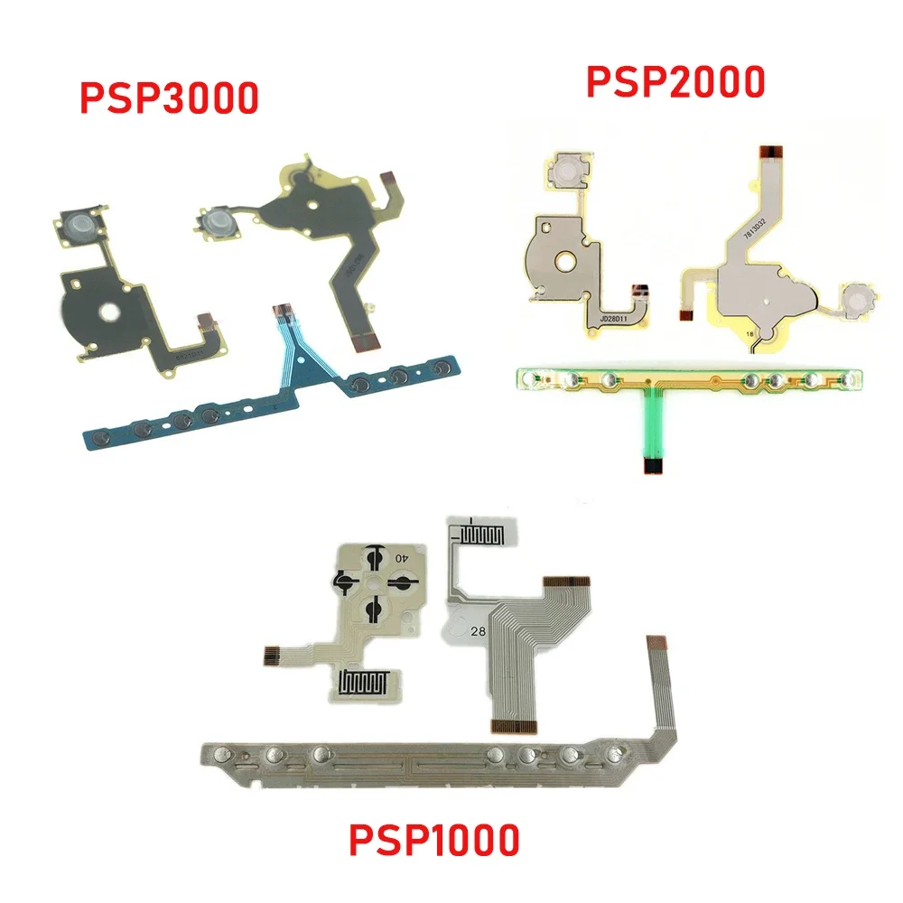 Right Buttons Controllers Ribon Flex Cable Repair Accessories For Playstation PSP 1000/PSP 2000/PSP 3000 Replacement Part