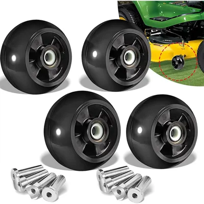 Mower Deck Gage Wheel Kit AM125172 Accessories Directly Replace for Lawn Tractor with 48", 54", 60", 62", 72" Decks Gx x700 400
